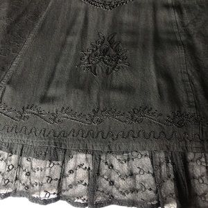 Black long dress